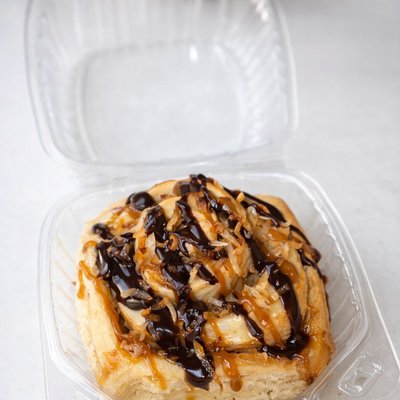 Sourdough Samoa Sweet Roll 