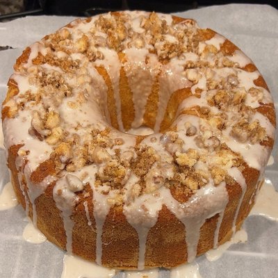 Cinnamon Streusel Pound Cake 