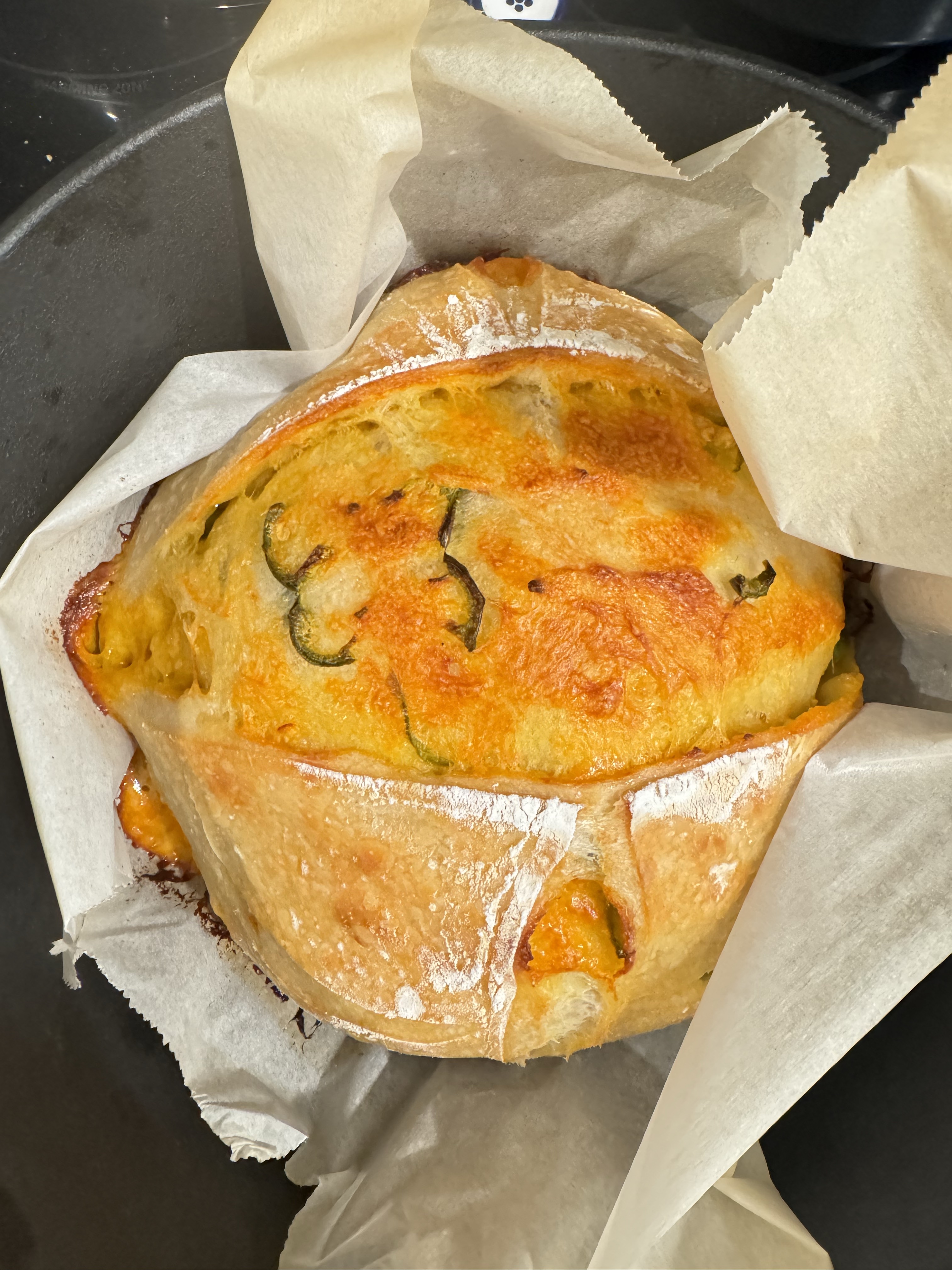 Jalapeno Cheddar Sourdough