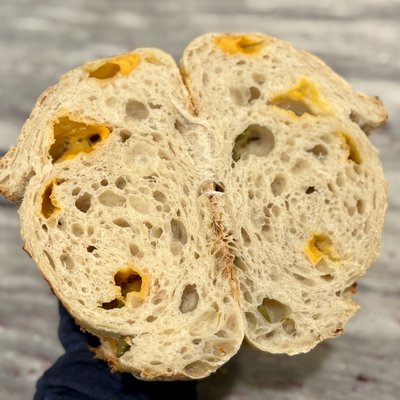 Cheddar Jalapeño Artisan Loaf