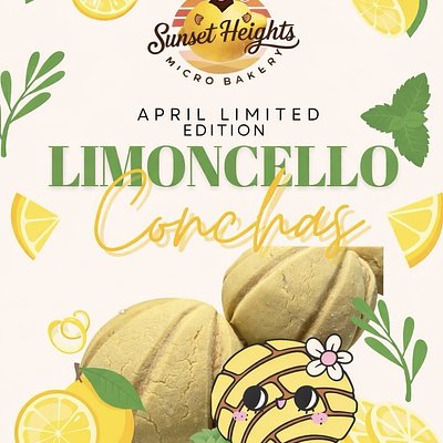 Limoncello Mini Dozen Conchas 