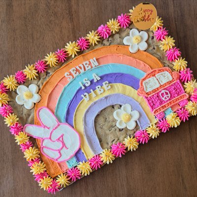 10x15” Rectangle Cookie cake 