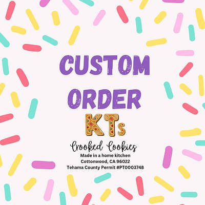 Custom Sugar Cookies 