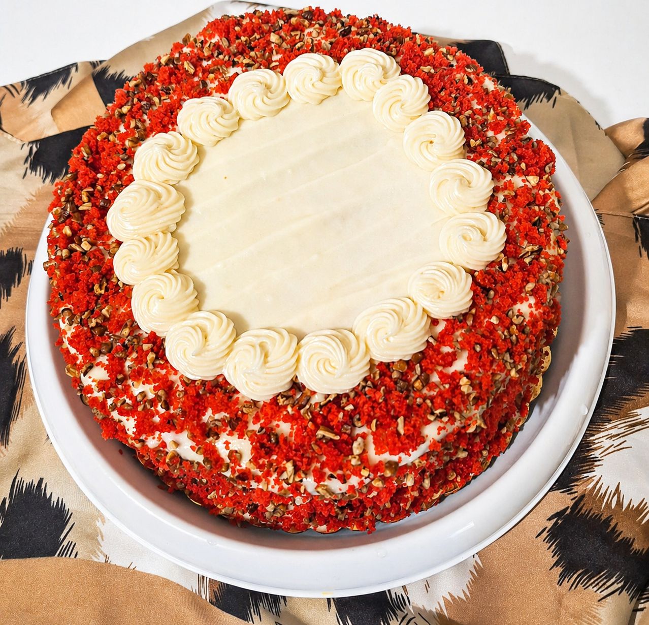 Double Red Velvet Cake (Feed 12-16)