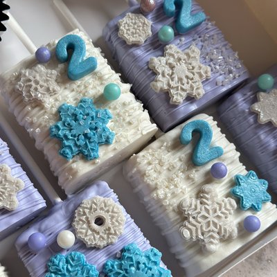 Chocolate Covered Rice Krispies Treats