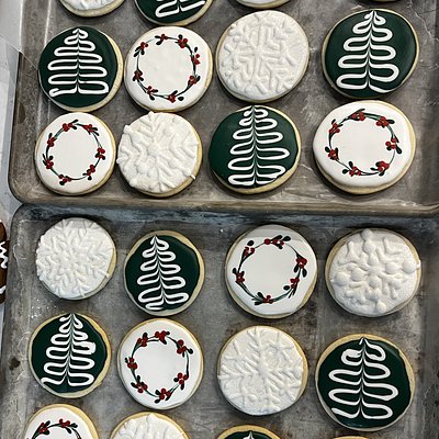 12 CT Christmas Sugar Cookies 