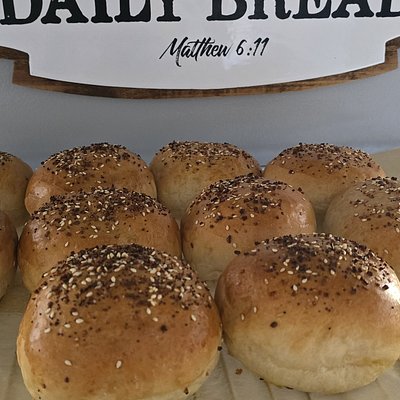 Buns with Everything Bagel
