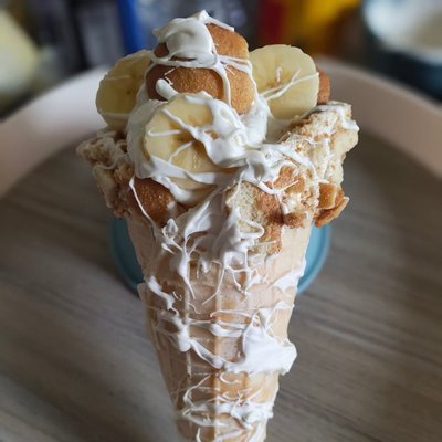 Stuffed Waffle Cones