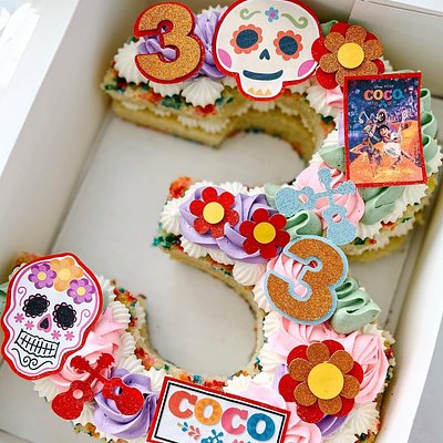 Number/Letter Cake
