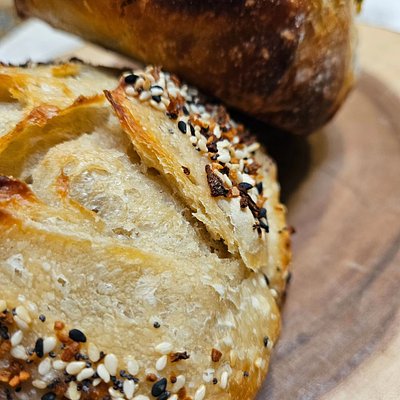 Everything Seasoning Sourdough