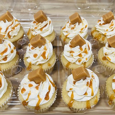 Salted Caramel Cupcakes 