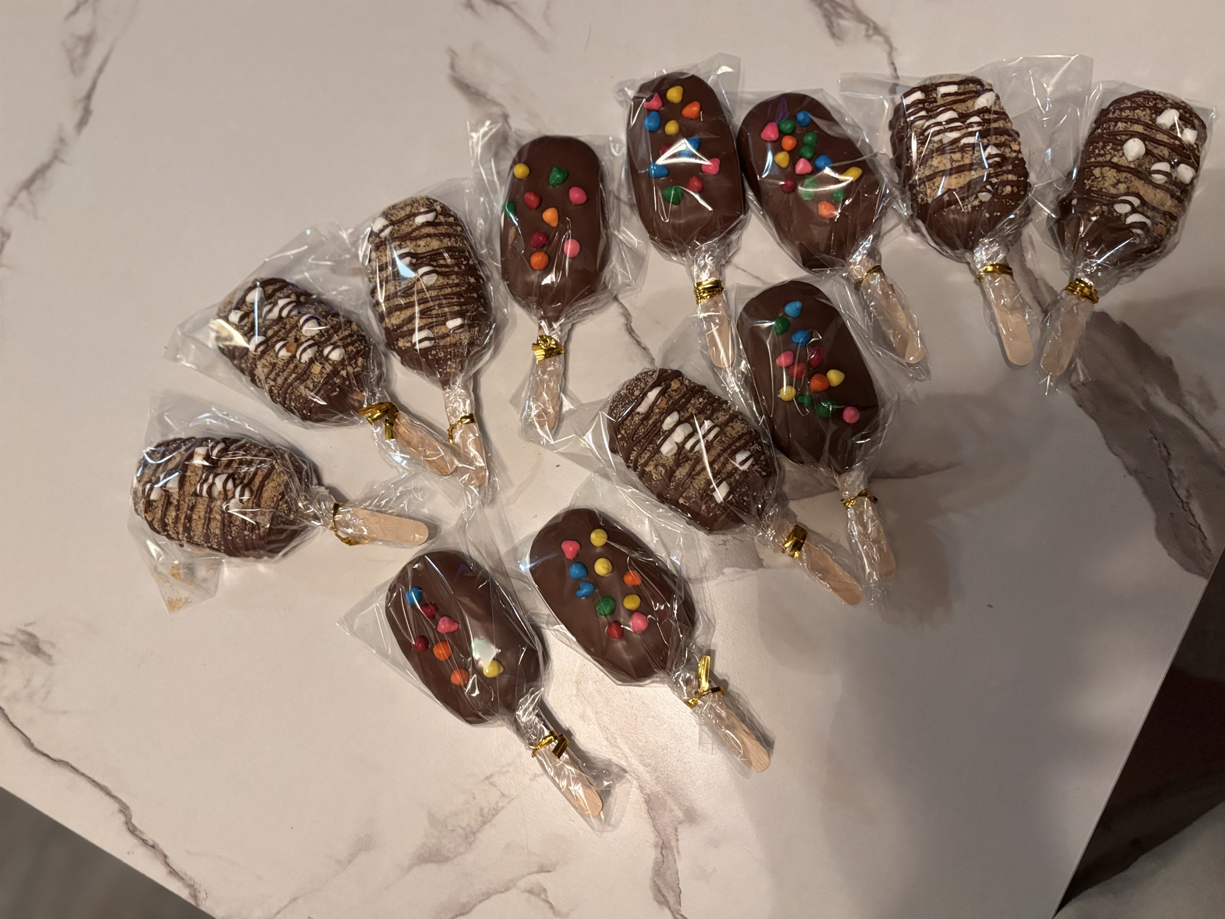 Cosmic Brownie Cakesicle 