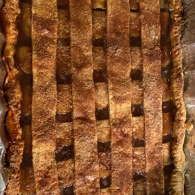 Peach Cobbler Pan