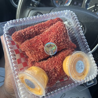 Hot Cheeto Philly Steak Egg Rolls