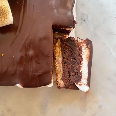 S'mores Brownie Bar