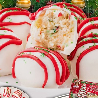 Little Debbie Christmas Tree Cake Balls