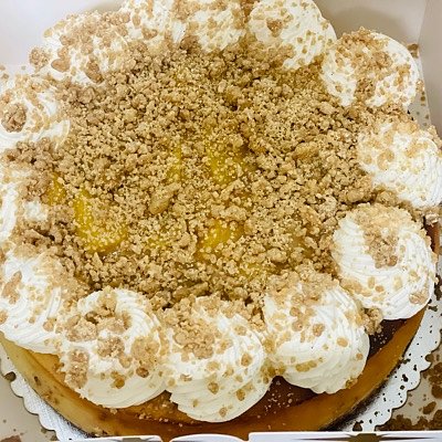 Peach Cobbler Cheesecake 