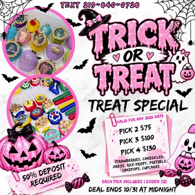 TRICK OR TREAT 🎃