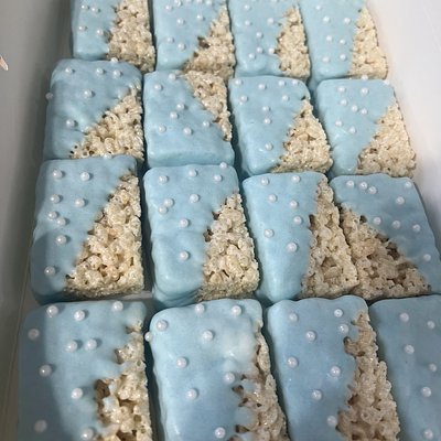 Dipped Rice Krispies 