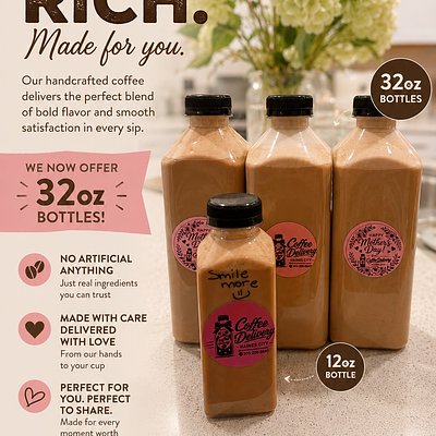 32oz Bottle - Coffee