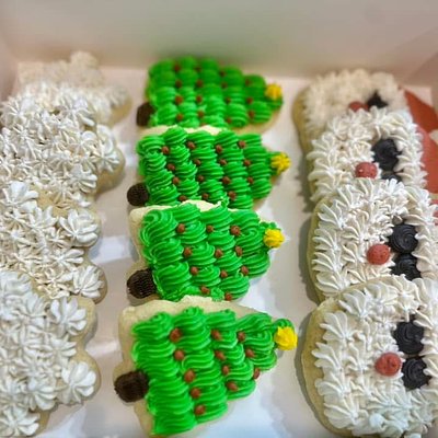 Sugar Cookies With Buttercream (customer Choice Of Design)
