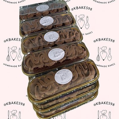 Chocolate Mini Loaves (Per 15 Tins)