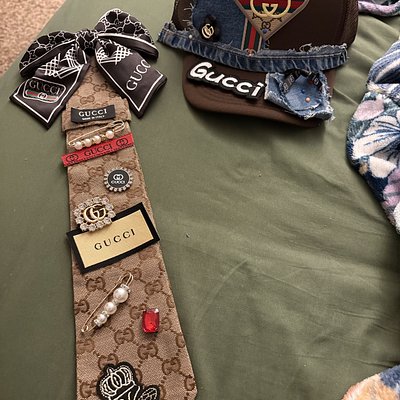 Custom Trucker Hat And Designer Tie Set