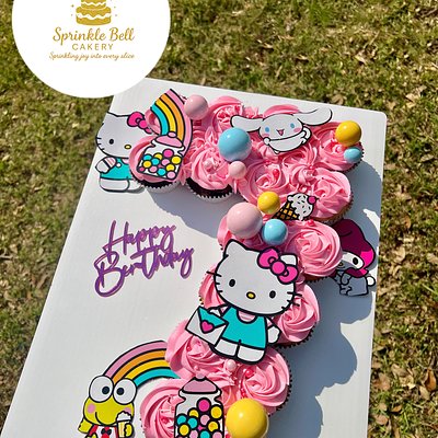 Cupcake Cake (Pull-Apart Number or Shape)