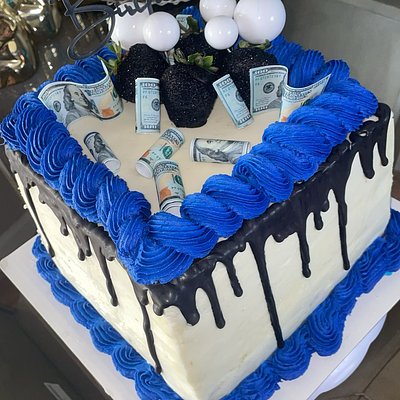8” Square Cake 