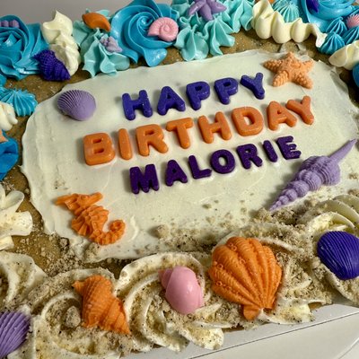Custom Cookie Cake