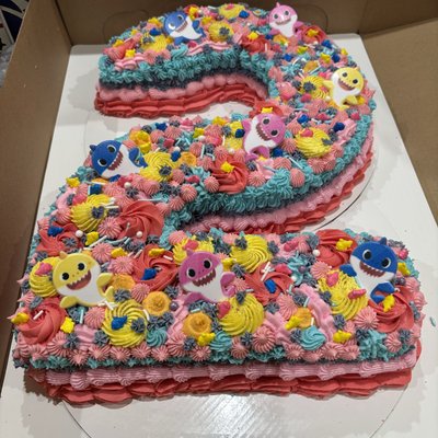 Number Cakes (prices Built Per Order)