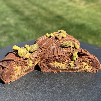 Chocolate Dubai Stuffed Large Cookie