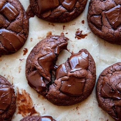 Jumbo Chocolate Overload Cookies