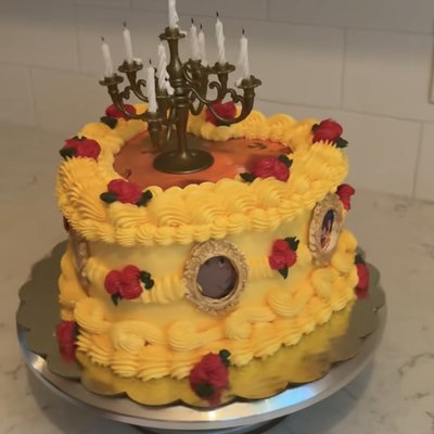 Princess Heart Cake 