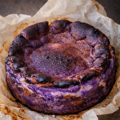 UBE (Purple Yam) Burnt Basque Cheesecake (serves 10-12)