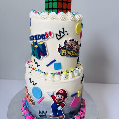 8” & 6”  Two Tier Cake 