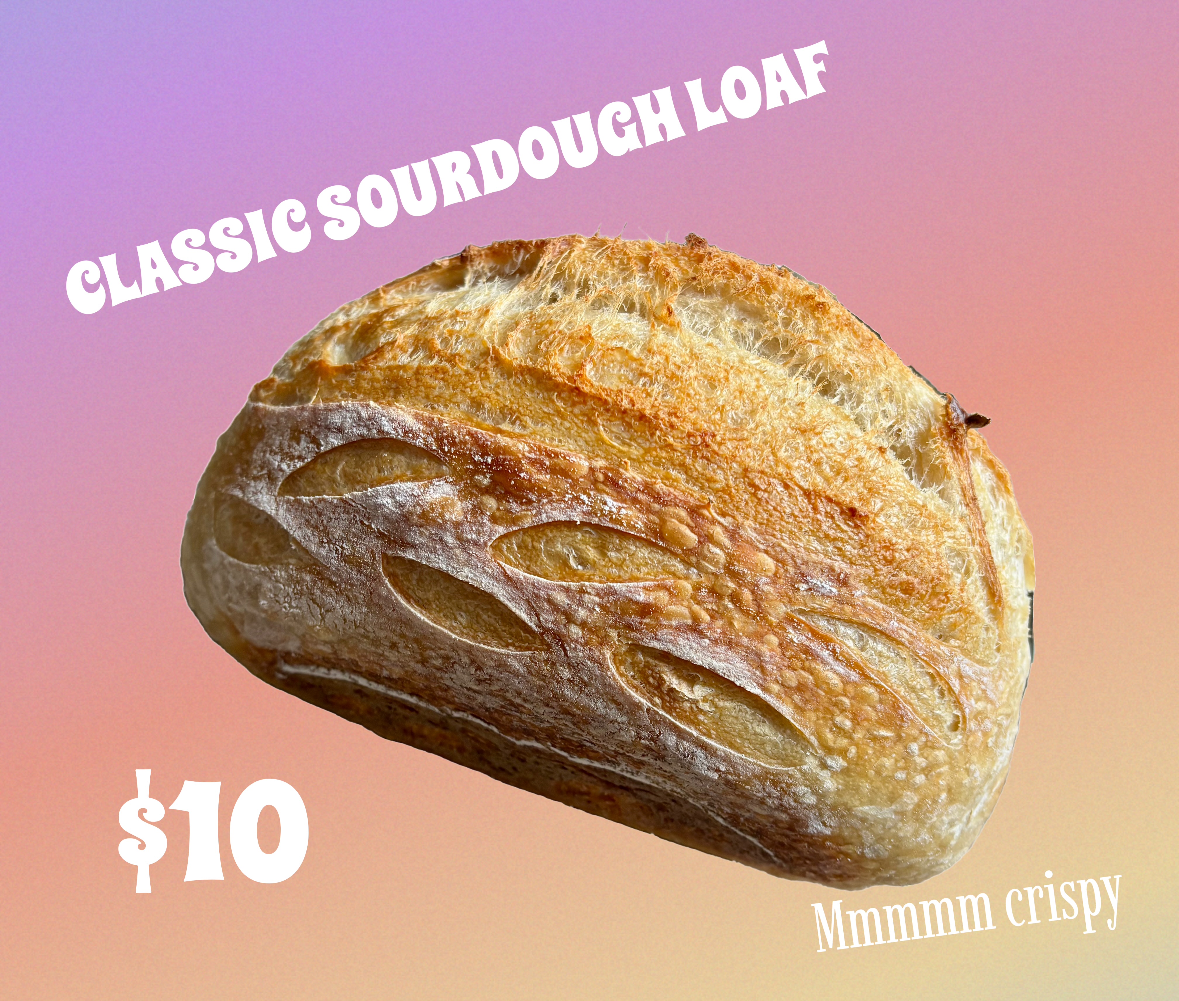 Classic Plain Sourdough Loaf
