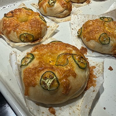 Cheddar Jalapeno Bagels