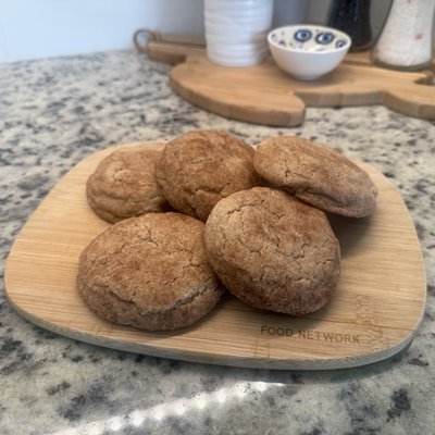 Half Dozen Snickerdoodle Cookies