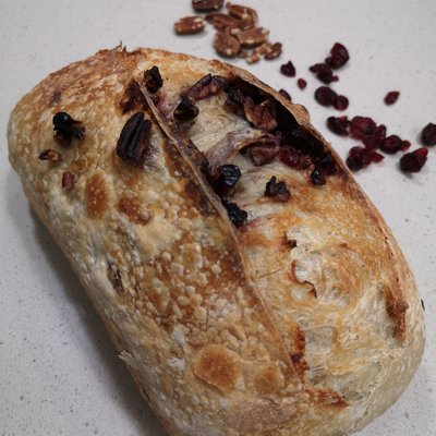 Cranberry Pecan Sourdough 
