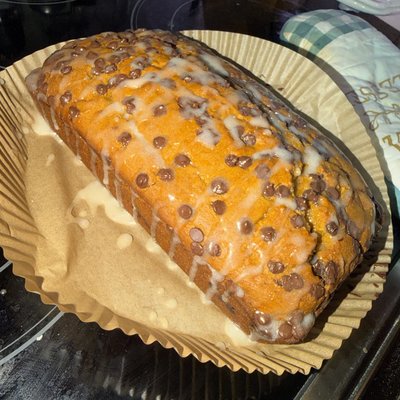 Seasonal Pumpkin Spice Chocolate Chip Sourdough Sweet Bread