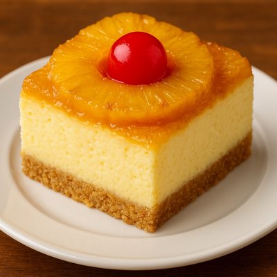 Pineapple Right side Up Cheesecake