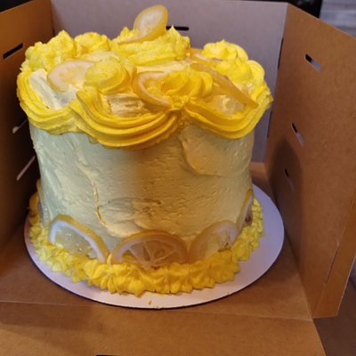 Sugar Free Lemon Cake 