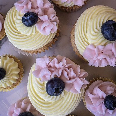 Blueberry lemon Filled - 1/2 Dozen 