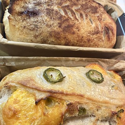 Fresh Baked 100% Organic Sourdough Loaf ($10) $1 Extra Sliced 2 Lb See Descriptions For Inclusions 