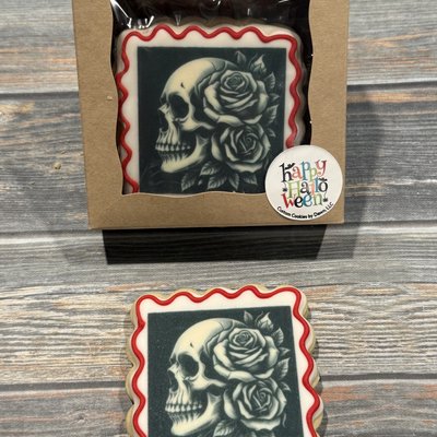 Boxed skull 