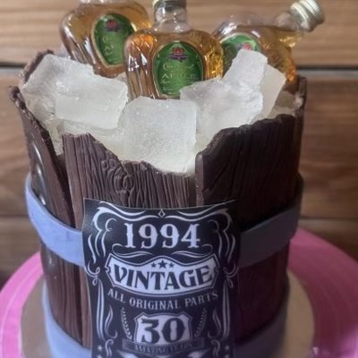 8 In Barrel Cake 