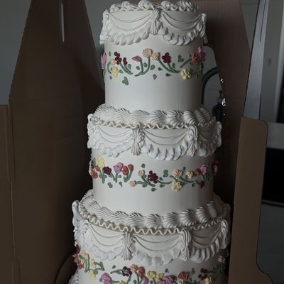 FAKE tiered Cake