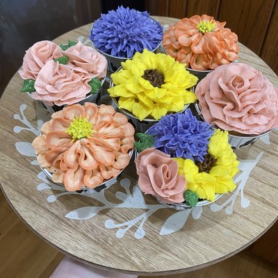 Mothers Day Cupcake Bouquet 