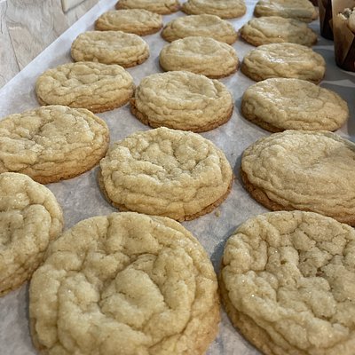 Dozen Soft Sourdough Sugar Cookies 